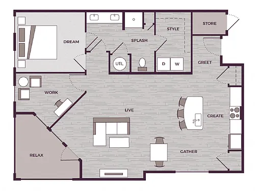Floor plan A6M