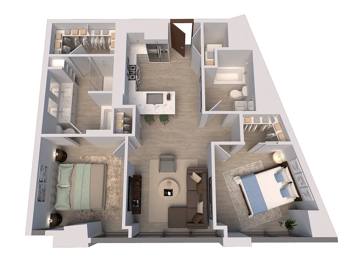Floor plan B8