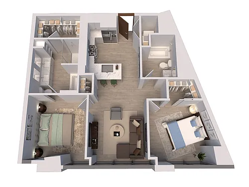 Floor plan B8