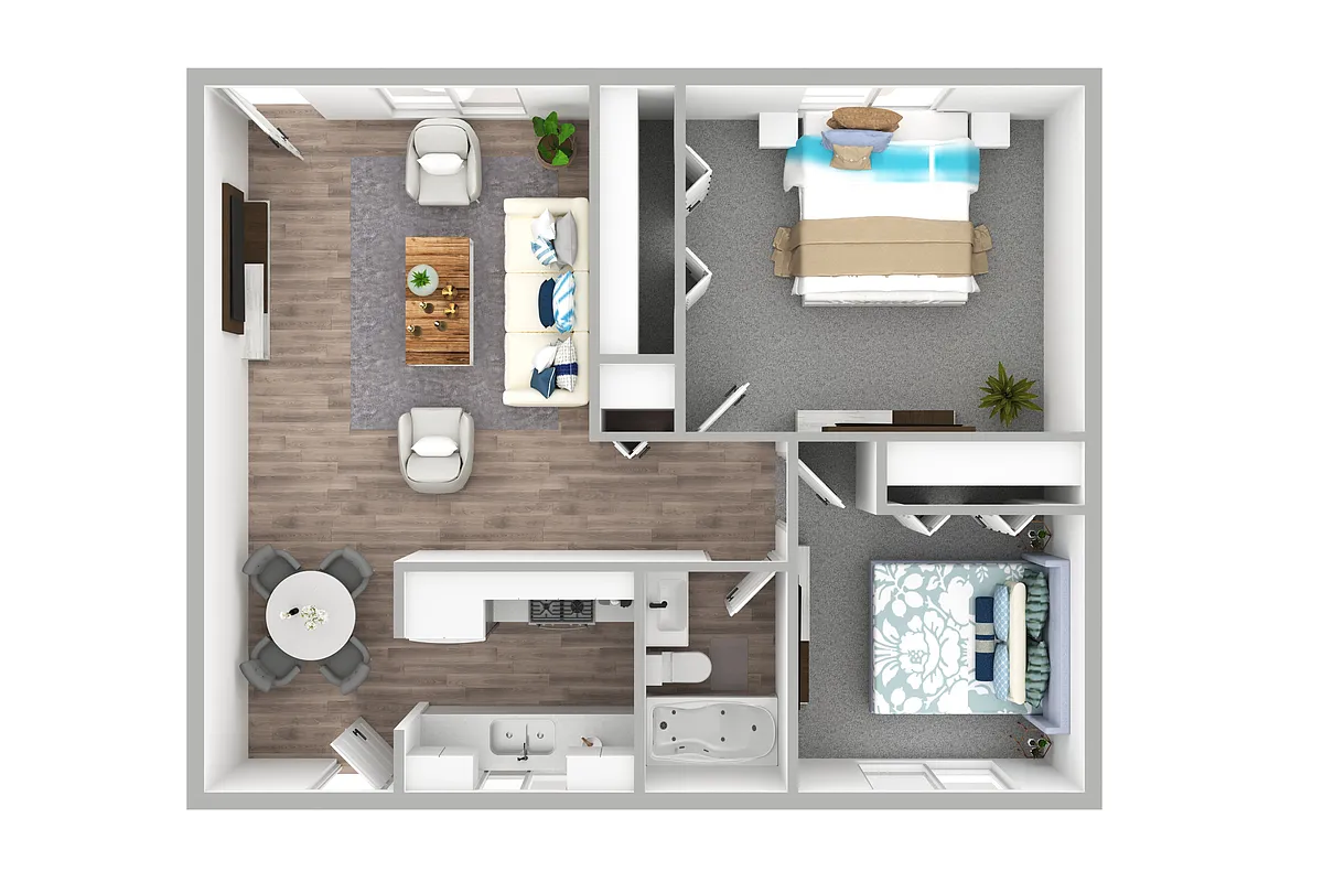 Floor plan Sapphire - Classic