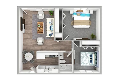 Floor plan Sapphire - Platinum