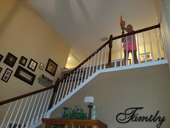 Entry and stairs