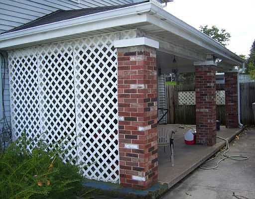 Covered patio