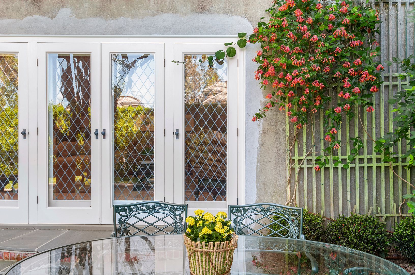  Original Leaded-Glass Windows and Doors