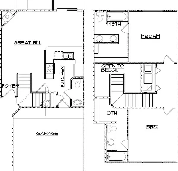 Two bedroom, two bath townhome with attached garage and fireplace Two bedroom, two bath townhome with attached garage and fireplace