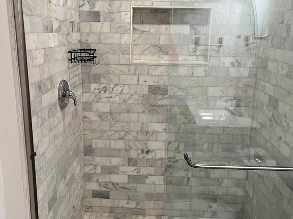 Master shower.