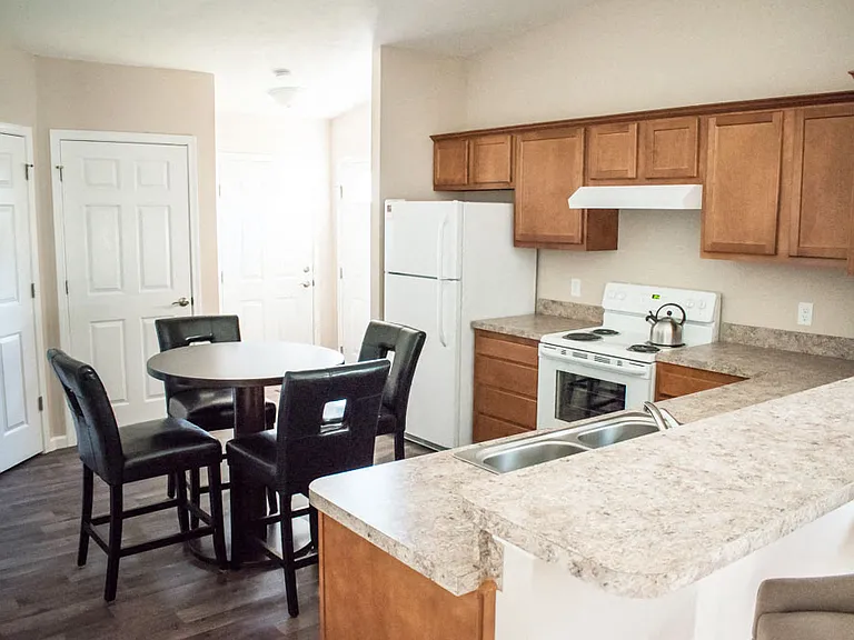 Spacious Kitchens with Breakfast Bar and Room for a Table