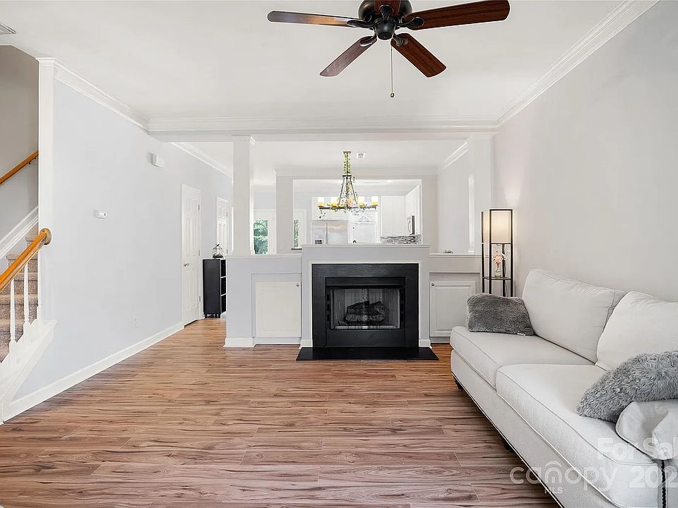 Living room (furniture not included)