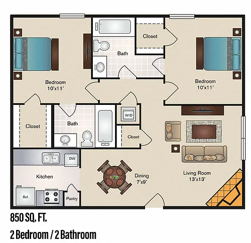 Floor plan Bradford