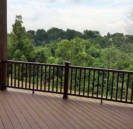 Patio/Deck. Wooded view off rear deck!