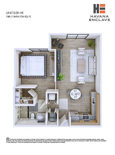 Floor plan B5R-HE