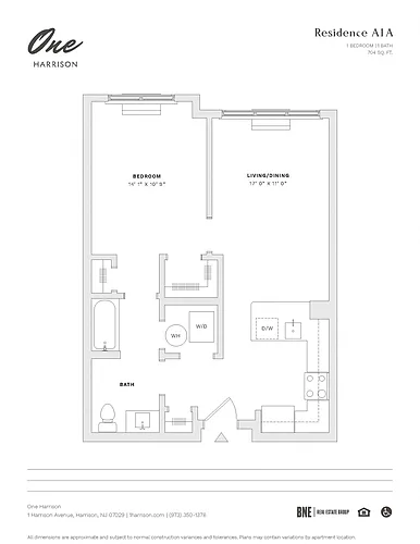 Floor plan Residence A1A
