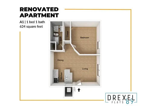 Floor plan A1 Renovated