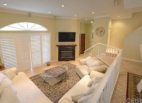 Shot from the formal dining room into the living r