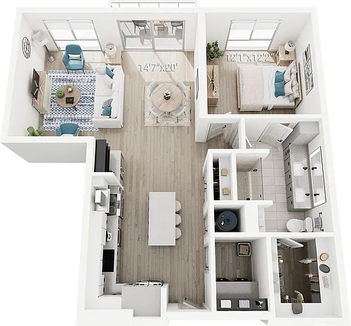 Floor plan A4