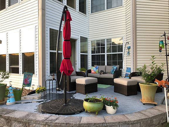 Large patio