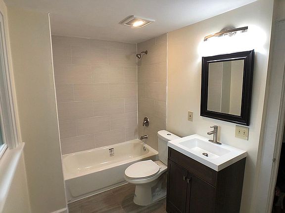 Bathroom is 95% completed.