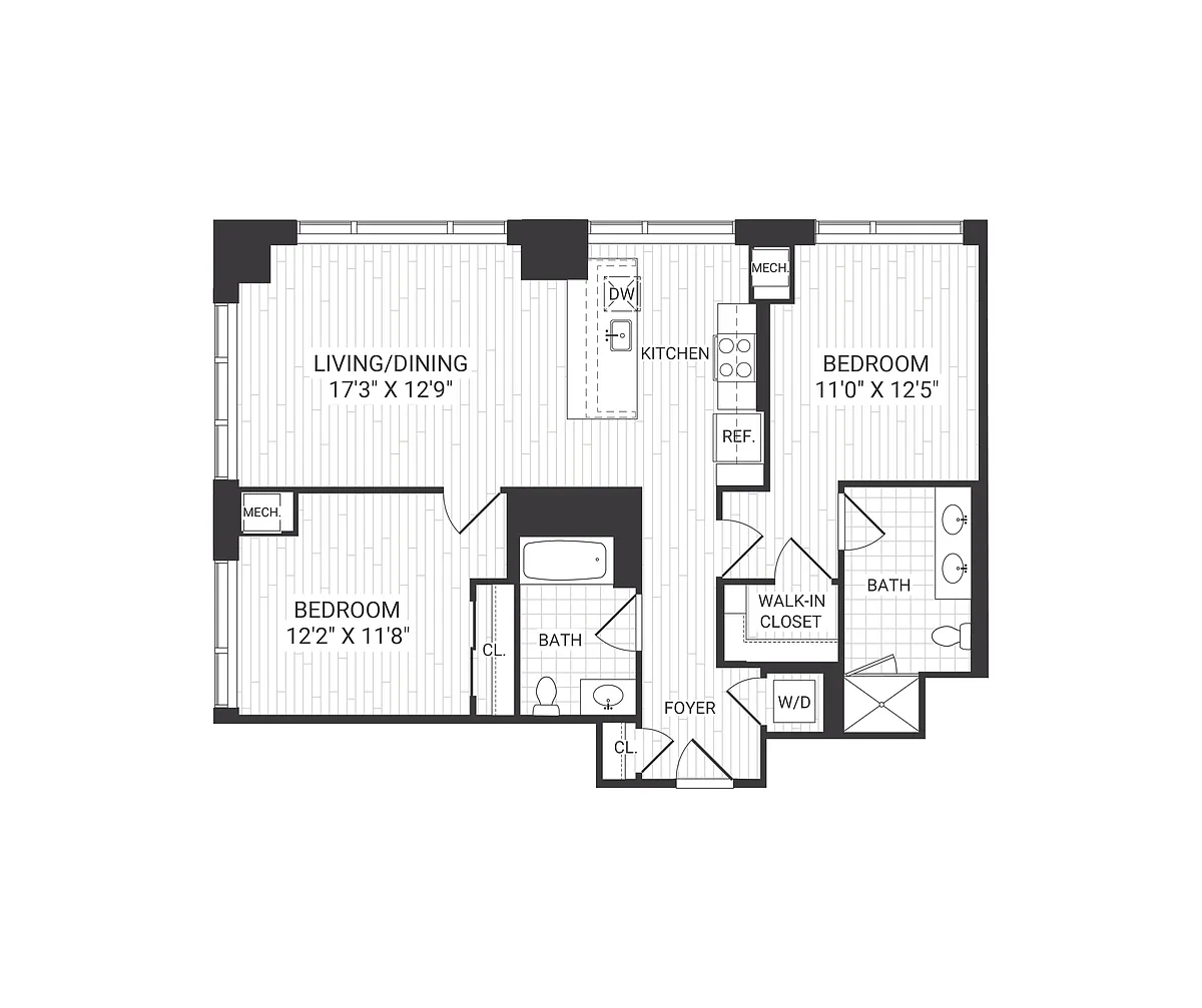 Floor plan B7