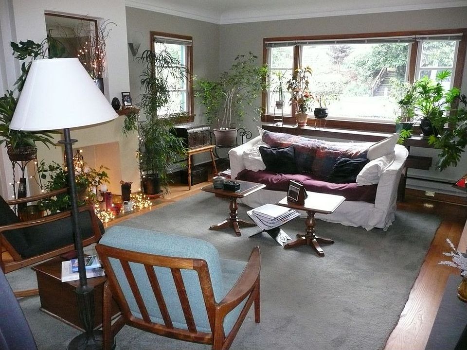 Large, light living room