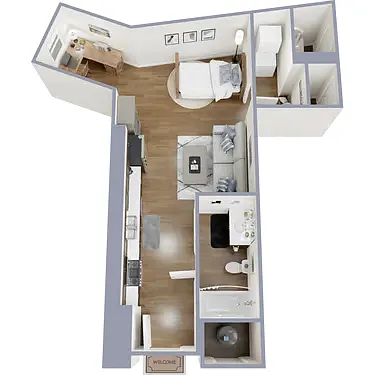 Floor plan Ensign F
