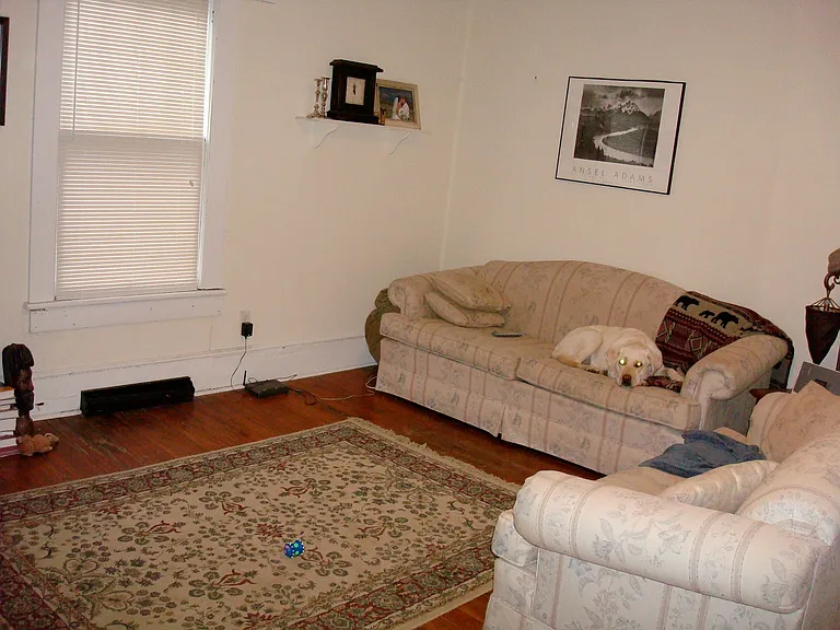 Living room where you enter the house