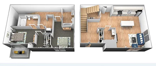 Floor plan St. Croix