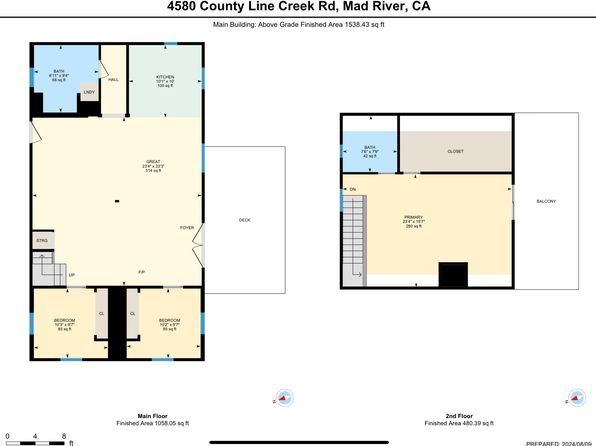 4580 County Line Creek Rd, Bridgeville, CA 95526