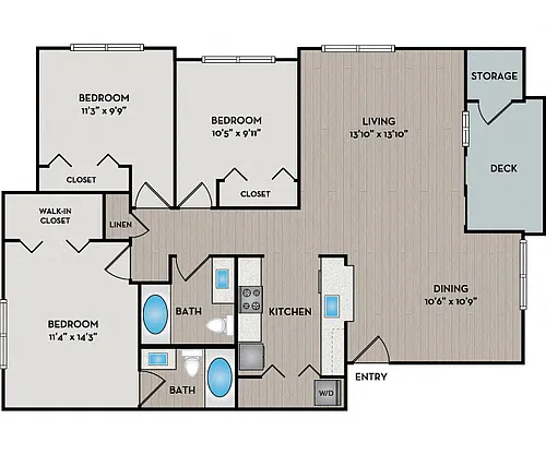 Floor plan Redwood