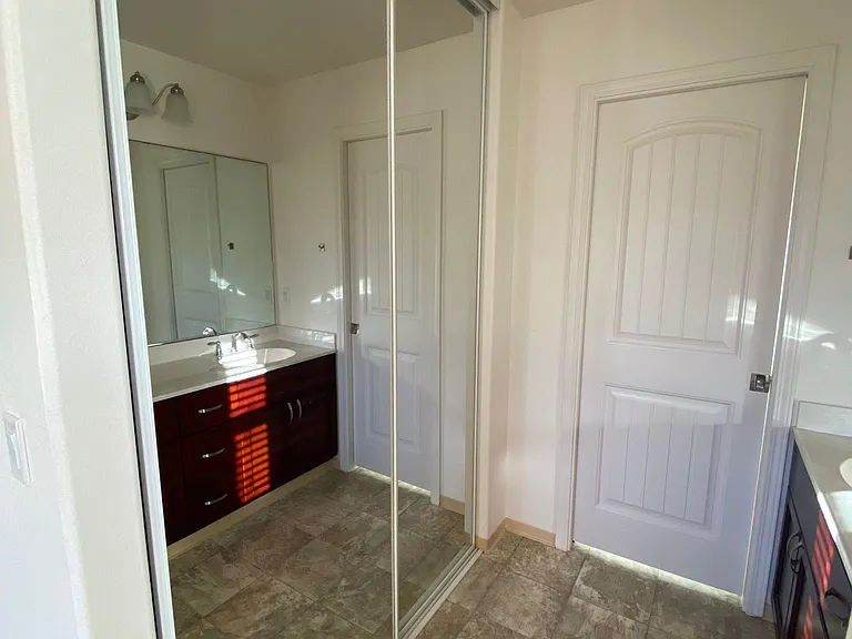 Master bathroom + closet