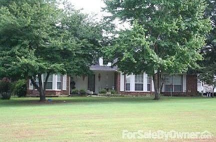Large front yard