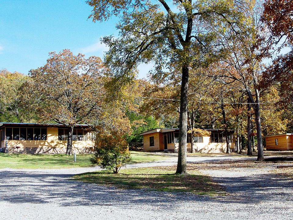 Exterior of cabins