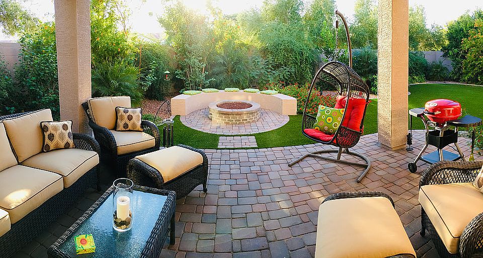 Back yard