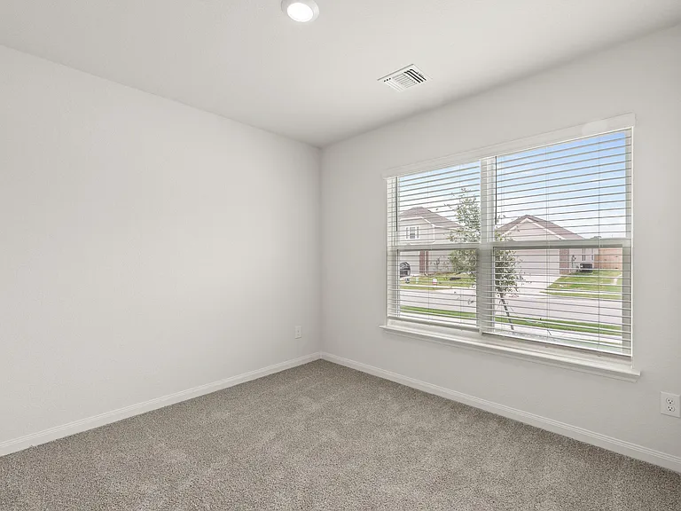 The secondary bedrooms are the perfect space for a children's bedroom or guest room.