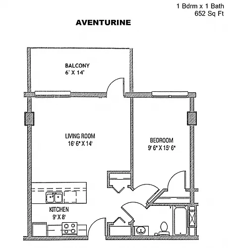 Floor plan Aventurine