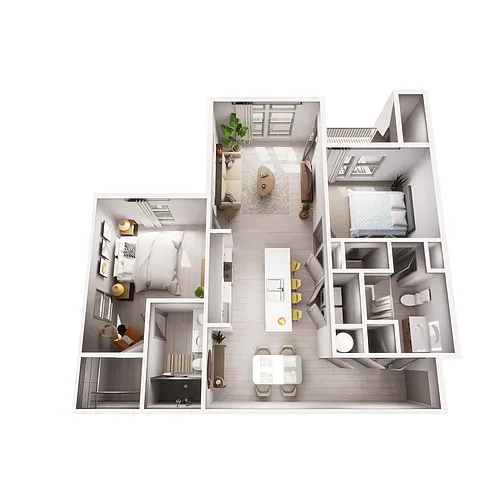 Floor plan Duet