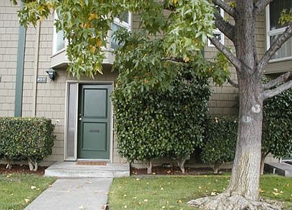 This door leads to the remodeled Townhome 