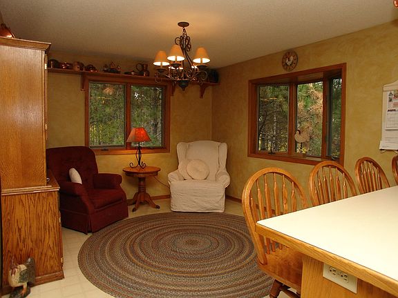 Hearth Room is perfect for TV area