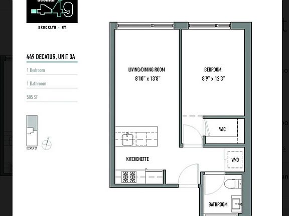 2nd image of 447 Decatur St #3A