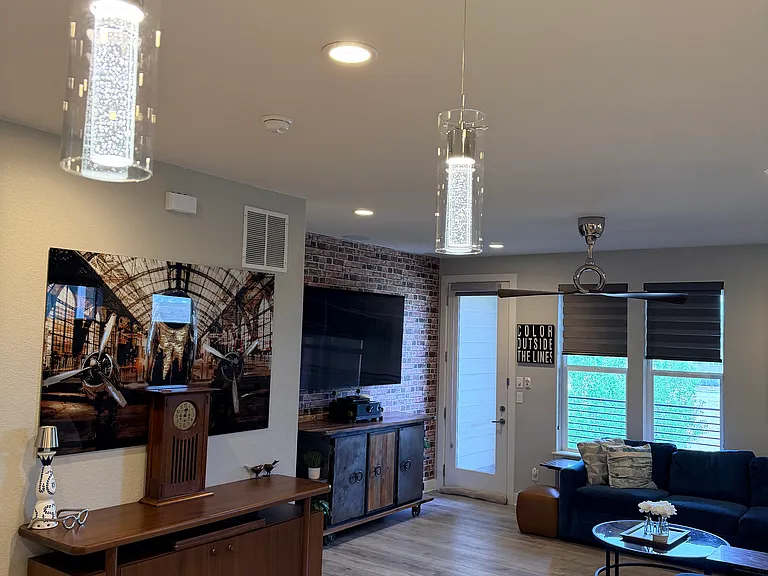 Second Floor - Family Room off of Kitchen
