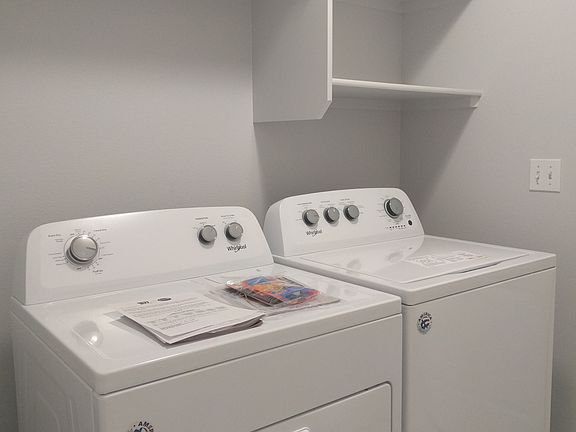 New washer and dryer to stay