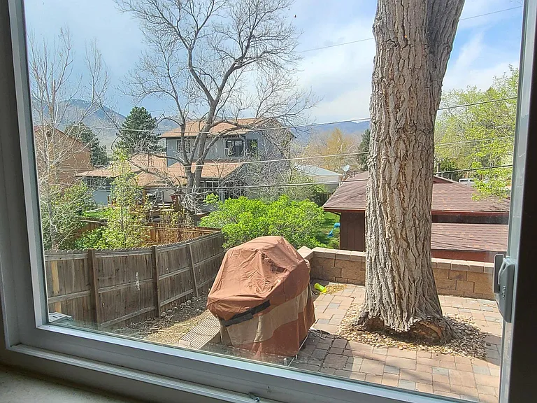 View out of the office