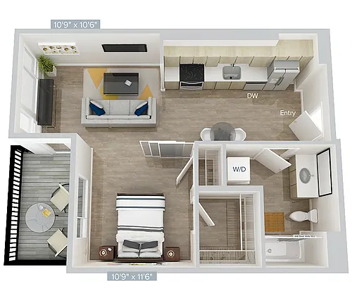 Floor plan A1