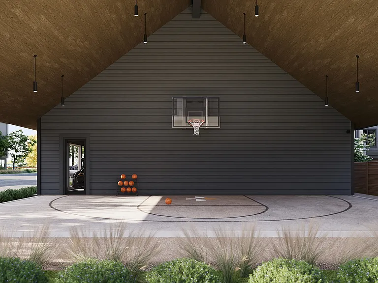Oxenfree Clear Creek basketball court.