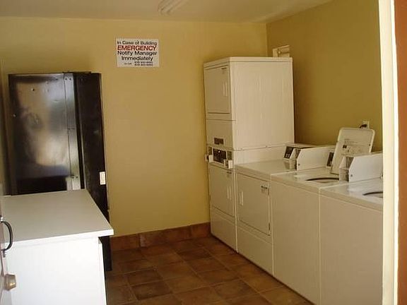 Coin-op on site laundry