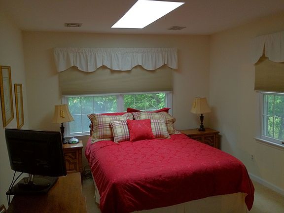 Master Bedroom with skylight and walk-in closet!