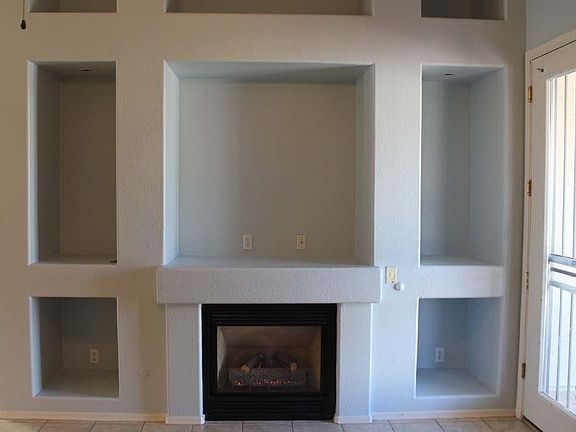 Built-in Entertainment Center with Fireplace