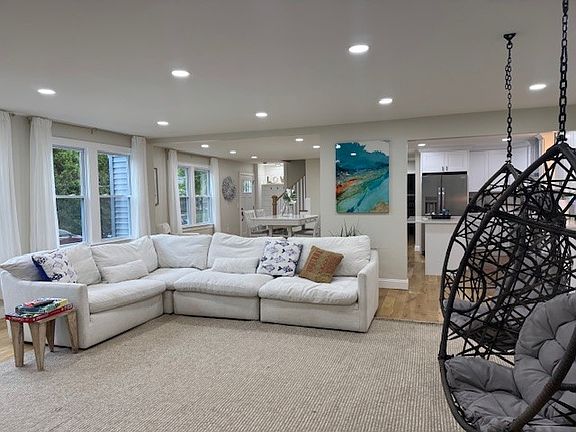 Open dining/living area