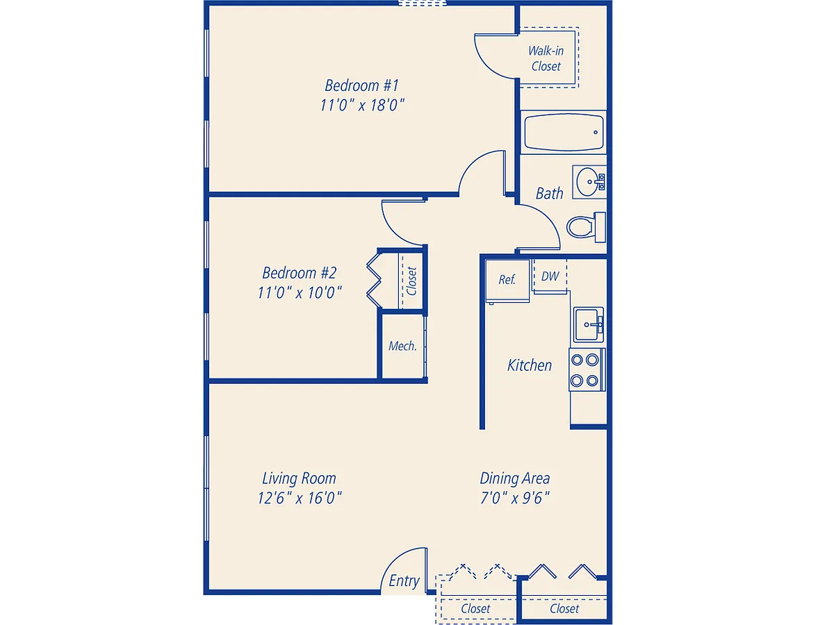 Floor plan B2