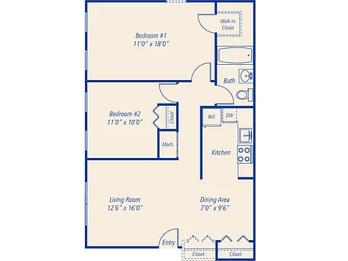 Floor plan B2