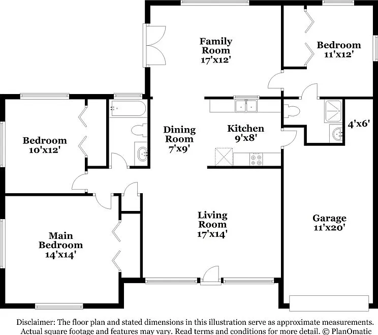 3 bed, 2.0 bath, 1252 sqft, $1,760 — Photo 2
